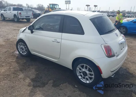 2013 Fiat 500 Pop from USA, damaged, VIN 3C3CFFAR8DT598315